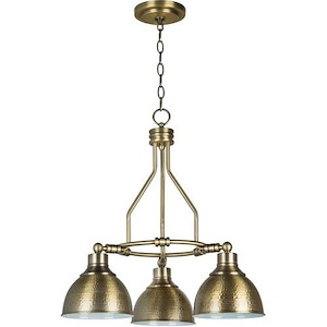 Timarron - Three Light Chandelier - 22 inches wide by 22 inches high