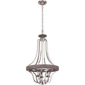 Ashwood - Three Light Pendant - 20 inches wide by 33.4 inches high - 918269