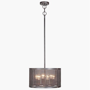 Blacksmith - Six Light Pendant - 17.9 inches wide by 56.6 inches high