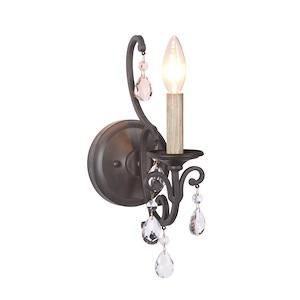Bentley - One Light Wall Sconce - 5.12 inches wide by 11.22 inches high