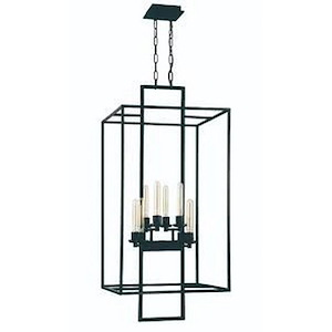 Cubic - Eight Light Foyer - 20.5 inches wide by 46.5 inches high