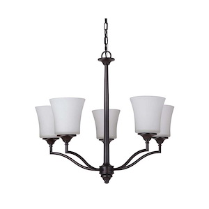 Helena - Five Light Chandelier - 25.5 inches wide by 22 inches high
