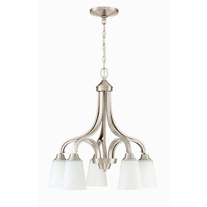 Grace - Five Light Down Chandelier - 24 inches wide by 24 inches high - 561939