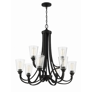 Grace - Nine Light Chandelier in Transitional Style - 32 inches wide by 31 inches high