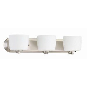 Clarendon 3 Light Bath Vanity - 24 inches wide by 5.63 inches high