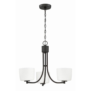 Clarendon - Three Light Chandelier - 22 inches wide by 17.63 inches high - 613176