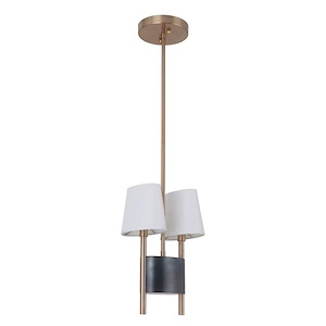 Parker - Two Light Pendant - 6 inches wide by 14.25 inches high