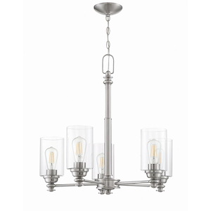 Dardyn - 5 Light Chandelier-25 Inches Tall and 25 Inches Wide - 918300