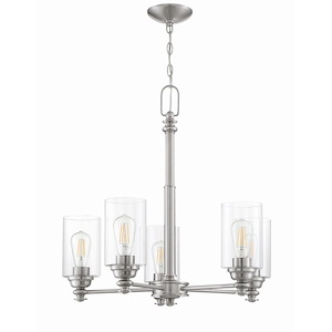 Dardyn - 5 Light Chandelier-25 Inches Tall and 25 Inches Wide - 918300