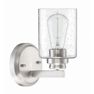 Bolden - One Light Wall Sconce in Transitional Style - 5 inches wide by 8.5 inches high