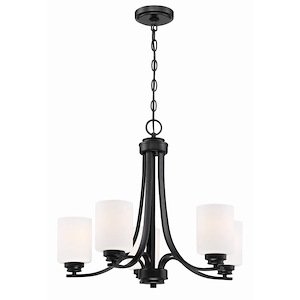 Bolden - Five Light Chandelier in Transitional Style - 24 inches wide by 20.5 inches high