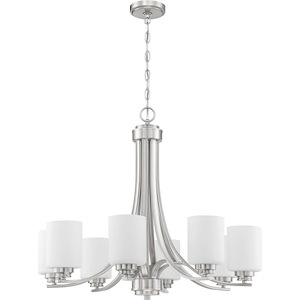 Bolden - Eight Light Chandelier in Transitional Style - 28.5 inches wide by 24.5 inches high - 1215778