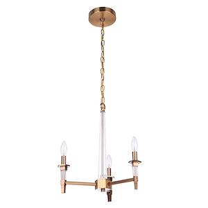 Tarryn - Three Light Chandelier - 20 inches wide by 19.63 inches high