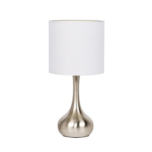 1 Light Table Lamp-16.75 Inches Tall and 8 Inches Wide