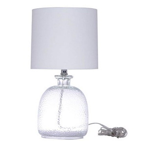 1 Light Table Lamp-16.75 Inches Tall and 9.22 Inches Wide