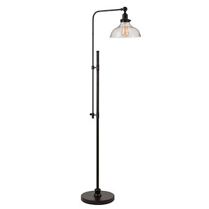 1 Light Floor Lamp-55.88 Inches Tall and 11.75 Inches Wide