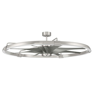 Axel - 8 Blade Ceiling Fan with Light Kit In Contemporary Style-16.24 Inches Tall and 52 Inches Wide