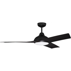 Beckham - 54 Inch 3 Blade Ceiling Fan with Light Kit