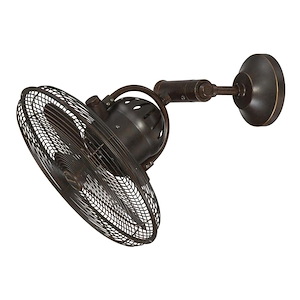 Bellows IV - 14 Inch Cage Wall Fan with Adjustable Arm