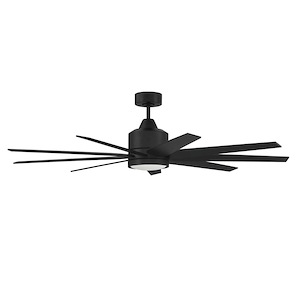 Champion - 60 Inch 9 Blade Ceiling Fan with Light Kit