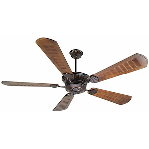 DC Epic - 5 Blade Ceiling Fan In Traditional Style-16 Inches Tall and 70 Inches Wide