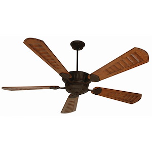 DC Epic - 5 Blade Ceiling Fan In Traditional Style-16 Inches Tall and 70 Inches Wide