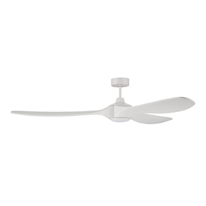 Envy - 3 Blade Ceiling Fan with Light Kit In Contemporary Style-14.34 Inches Tall and 72 Inche Wide - 1116801