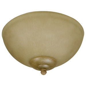 Accessory - Light Bowl Kit in Transitional Style - 10.75 inches wide by 7.75 inches high