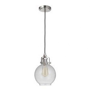 State House - One Light Mini Pendant with Cord - 6.3 inches wide by 15 inches high