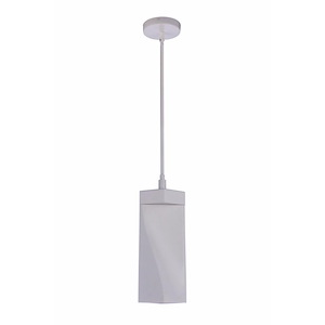 Drama - 7W 1 LED Mini Pendant In Contemporary Style-15.5 Inches Tall and 6 Inches Wide