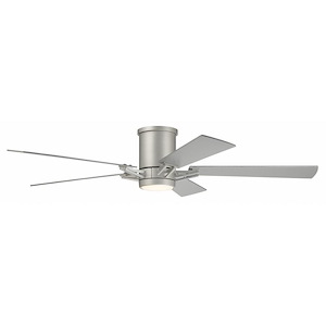 Wyatt - 5 Blade Ceiling Fan with Light Kit In Transitional Style-10.03 Inches Tall and 52 Inche Wide