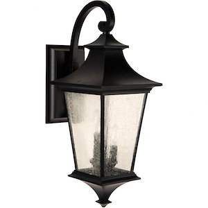 Argent II - Three Light Large Outdoor Wall Mount in Transitional Style - 10 inches wide by 25.81 inches high