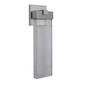 Aria - 12W 1 LED Medium Outdoor Wall Lantern-19.5 Inches Wide