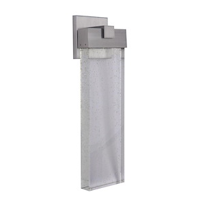 Aria - 12W 1 LED Large Outdoor Wall Lantern-23 Inches Wide