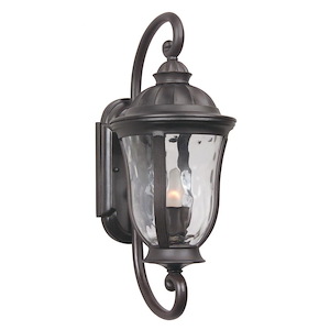 Frances - One Light Outdoor Wall Lantern in Traditional Style - 8 inches wide by 19.31 inches high