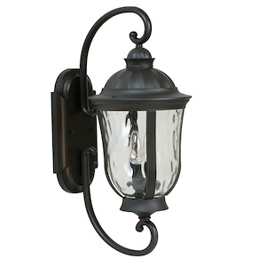Frances - Two Light Outdoor Wall Lantern in Traditional Style - 9.5 inches wide by 22.87 inches high - 1216099