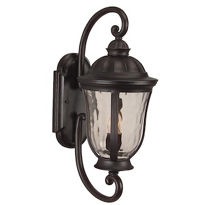 Frances - Two Light Outdoor Wall Lantern in Traditional Style - 9.5 inches wide by 22.87 inches high - 1216099