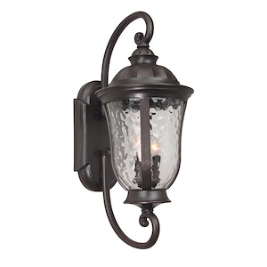 Frances - Three Light Outdoor Wall Lantern in Traditional Style - 12 inches wide by 28.88 inches high - 1216144