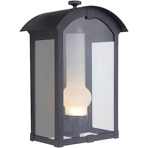 Montcrest - 10W 1 LED Outdoor Medium Pocket Lantern in Traditional Style - 10 inches wide by 15.13 inches high - 918397