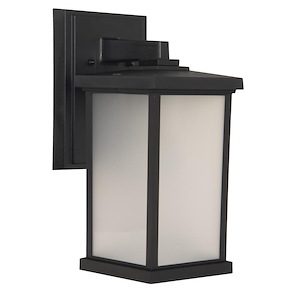 Outdoor Wall Lantern Transitional Polymer Approved for Wet Locations in Transitional Style - 6 inches wide by 15 inches high