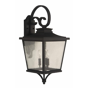 Tillman - 3 Light Large Outdoor Wall Lantern in Traditional Style - 12 inches wide by 26.5 inches high
