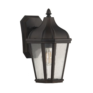 Briarwick - 1 Light Small Outdoor Wall Lantern in Traditional Style - 6.75 inches wide by 12 inches high