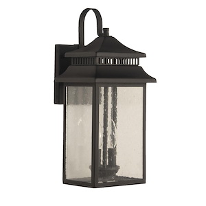 Crossbend - 2 Light Medium Outdoor Wall Lantern