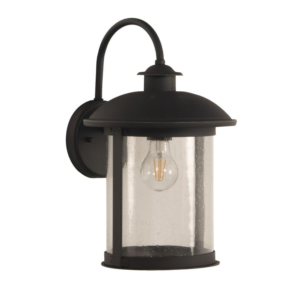 O'Fallon - 1 Light Medium Outdoor Wall Lantern in Transitional Style - 9.88 inches wide by 15.25 inches high