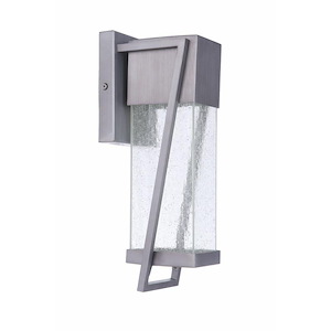 Bryce - 10W LED Outdoor Wall Lantern In Contemporary Style-14 Inches Tall and 4.5 Inche Wide