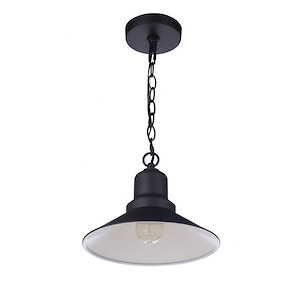 Singleton - 1 Light Outdoor Pendant-7.13 Inches Tall and 11 Inches Wide - 1274967