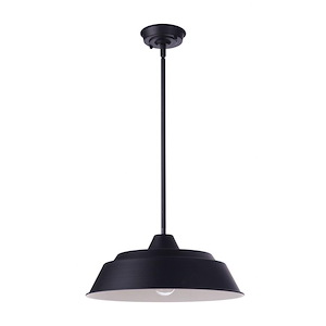 Landmark - 1 Light Outdoor Pendant In Traditional Style-4.88 Inches Tall and 12 Inches Wide