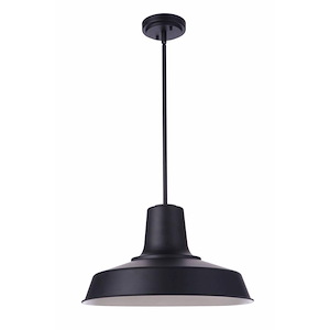 Briscoe - 1 Light Outdoor Pendant-10.24 Inches Tall and 17.91 Inches Wide - 1274984