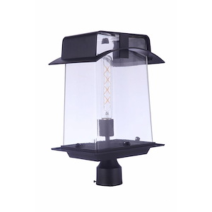 Smithy - 1 Light Outdoor Post Mount-18 Inches Tall and 11.38 Inches Wide