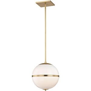 Truax - One Light Pendant in Classic Style - 12 Inches Wide by 17 Inches High - 692542